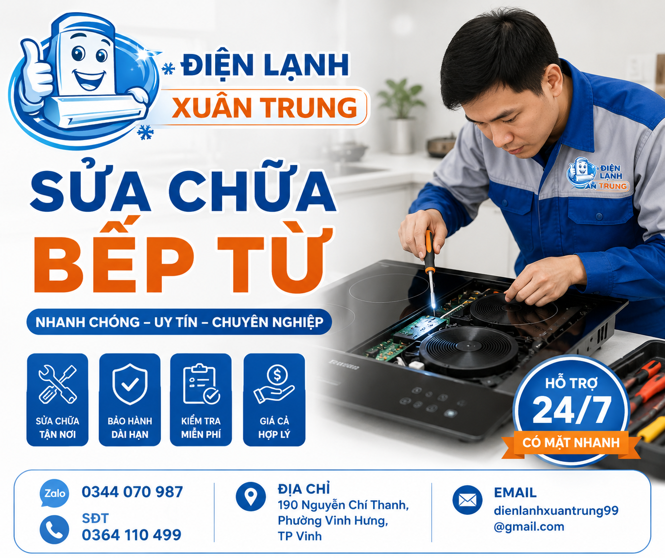 Sửa chữa bếp từ
